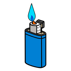 blue gas lighter