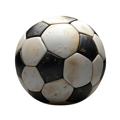 soccer ball on white background