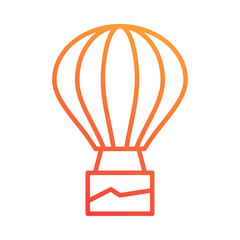 Hot Air Balloon Icon