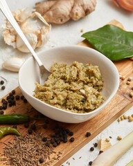 Green Thai curry paste
