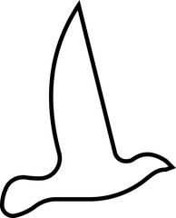 Birds icon, Flying birds, animals, black silhouette, monochrome bird logo, abstract sticker on house wall or glass, Printable, protect birds from impact vector symbols, template designs art elements