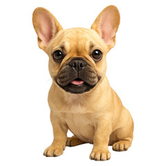 Adorable French Bulldog Puppy Sitting Pretty