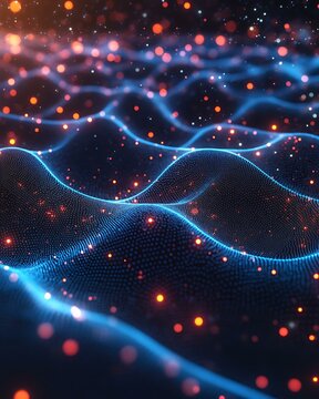 Programmable network topology map with animated flow lines adjusting in intelligent patterns Programmable Infrastructure and Cloud Automation Real-Time Traffic Optimization and Adaptive Routing