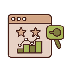 Digital Marketing SEO Optimization Icon