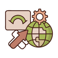 SEO and Marketing Optimization Icon