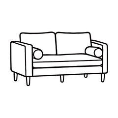 silhouette image of a chair with a transparent background