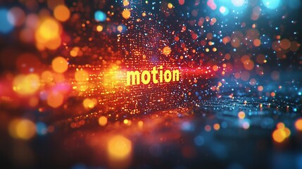 Obraz premium Motion Text with Animated Typography/モーションテキストとアニメーションタイポグラフィ7