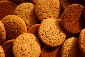 close up of cookies