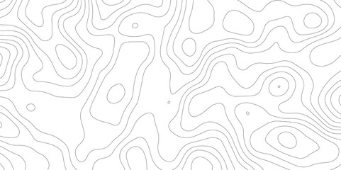  topographic map with contour lines and white background, ideal for surface design and geographical studies