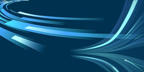 Elegant abstract background in dark blue color with subtle gradients and blur effects. Suitable for luxury branding, packaging, and editorial layouts.