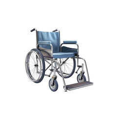 Wheelchair, Used in hospitals with modern technology, 3d model,