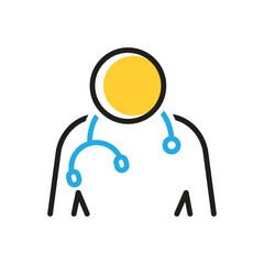 Multi color icon for profession