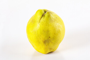 Ripe sweet organic quince fruit
