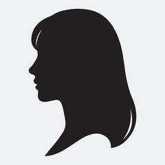 silhouette of a woman