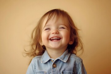 Adorable Young Girl Wearing White with Innocent Smile