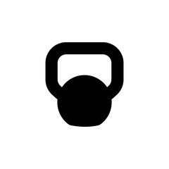 Black kettlebell icon. Weights icon, various kettlebells. Vector illustration of kettlebell. Fitness kettlebell. Vector weights