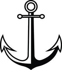 anchor on a white background