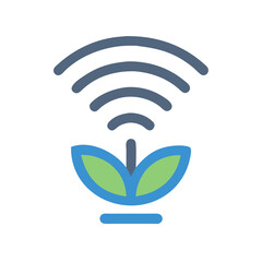 Wireless Agriculture Icon Transparent Background