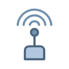Wireless Sensor Network Icon Transparent Background
