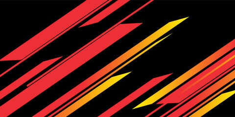 Abstract dark blue and red diagonal stripes background overlapping layers decoration blue light effect background. Elegant technology concept. Vector illustration