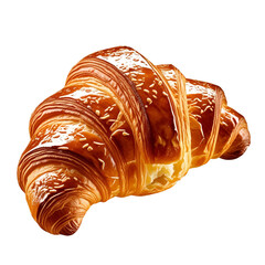 croissant isolated on white background
