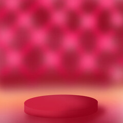 red pills on a white background