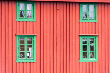 Residential Buildings in the Town of Stamsund - Norway
