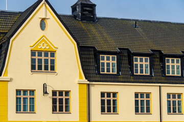 Building in Port of Harstad - Norway