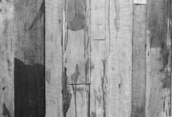 Rough old grunge weathered wood planks background. Natural wood vertical line texture.
