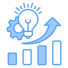 Development Blue Icon