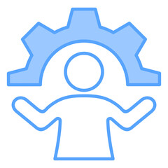 Skill Blue Icon