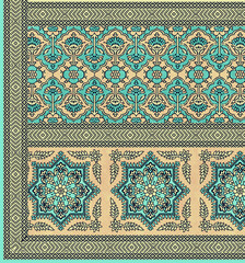 floral and patola ajrak stressing design for Fabrice printing  design with high quality