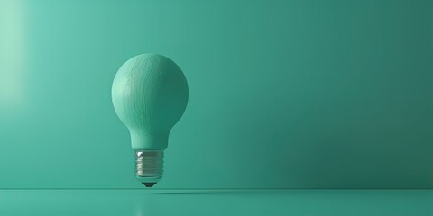 A conceptual image showcasing a light bulb as a metaphor for an innovative breakthrough 