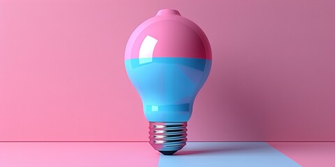 A conceptual image showcasing a light bulb 