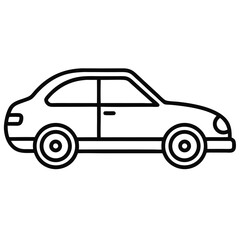 car silhouette vector