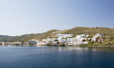 Beautiful landscape in Greece Kythnos island