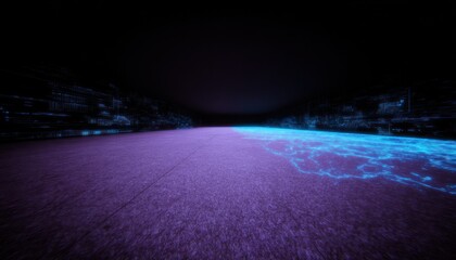 Abstract digital road