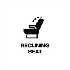 reclening seat icon