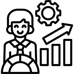 Performance Chart Icon