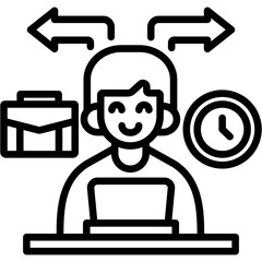 Work Behavior Icon