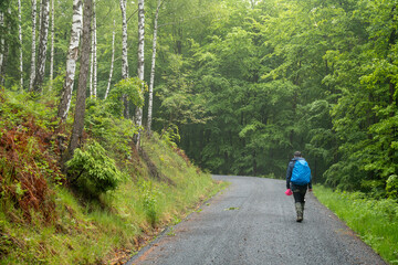Wanderung auf dem Schifferweg zum Großen Zschirnstein in der Sächsischen Schweiz