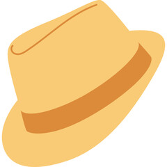 Summer Hat Illustration