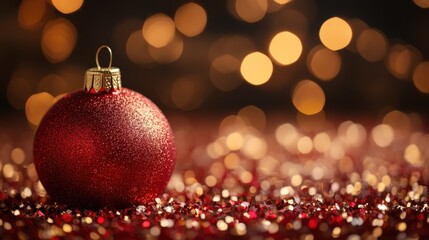 Cozy holiday atmosphere celebrating christmas and new year with joyful decorations