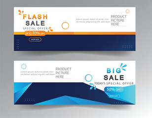 sale banner template design  big sale  flash sale. modern banner design.