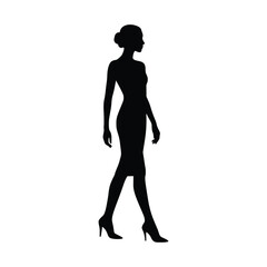 silhouette of a woman