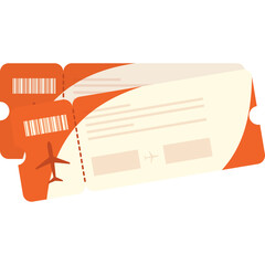 Airplane Travel Ticket