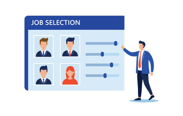 Streamlining Job Selection Process - A Visual Guide to Efficient Candidate Evaluation and Hiring Strategies