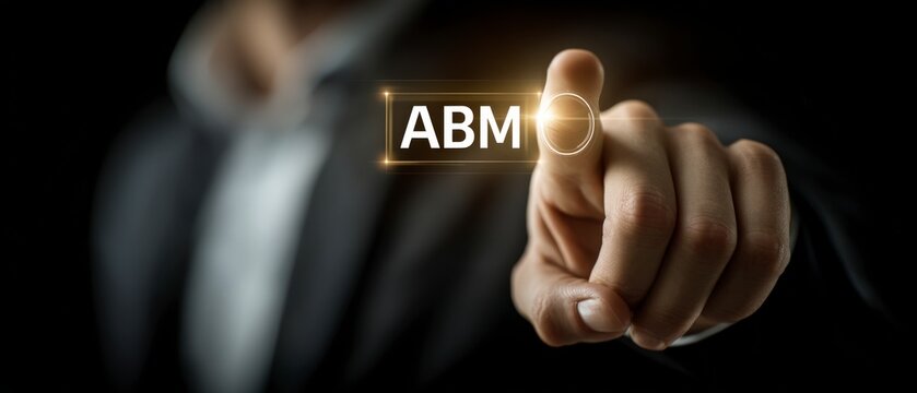 Account Based Marketing  ABM   Business Strategy  Web Marketing  Technology  Touchscreen