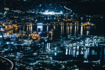 佐世保市の夜景