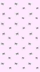 16:9 ガーリーなリボンのシンプルパターン⭐︎